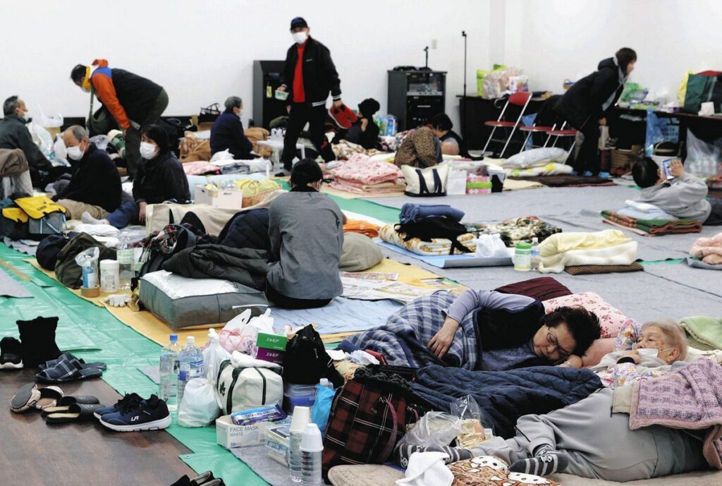 【能登地震】避難所で新型コロナ集団感染、衛生環境の悪化が課題